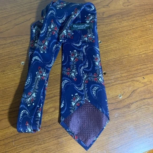 Christian Dior Monsieur Vintage Silk Tie - Picture 4 of 4